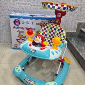 Kids Walker with Toy & Spinning Top for 6-18M