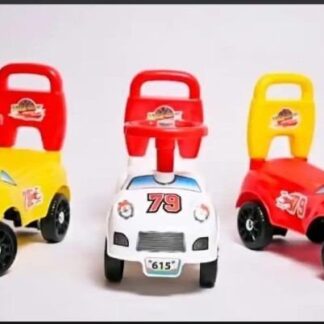Kids Riding Car with Race Car Design for Ages 2+