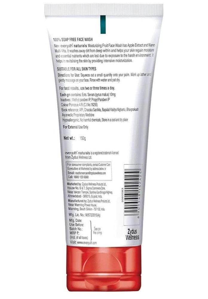 Evenith Natural Moisturizing Fruit Face Wash - Image 2