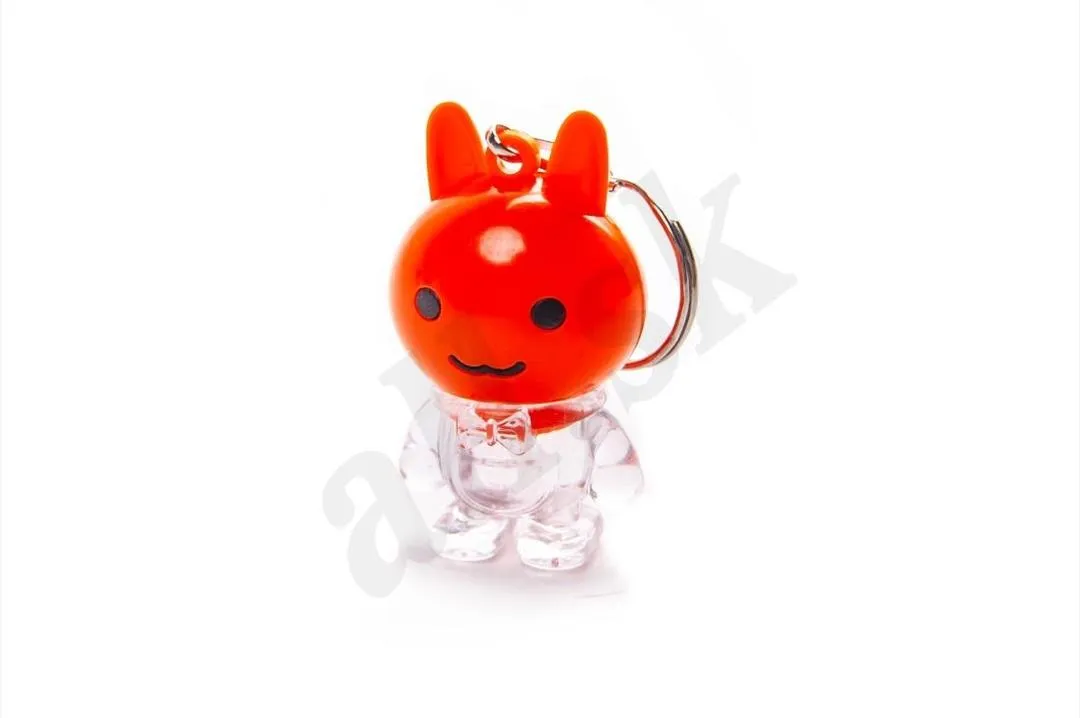 Mini Rabbit Keychain Lights 4 Colors ABS Plastic - Image 6