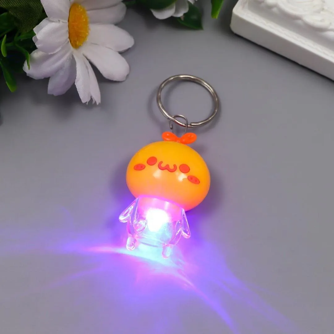 Mini Rabbit Keychain Lights 4 Colors ABS Plastic - Image 7