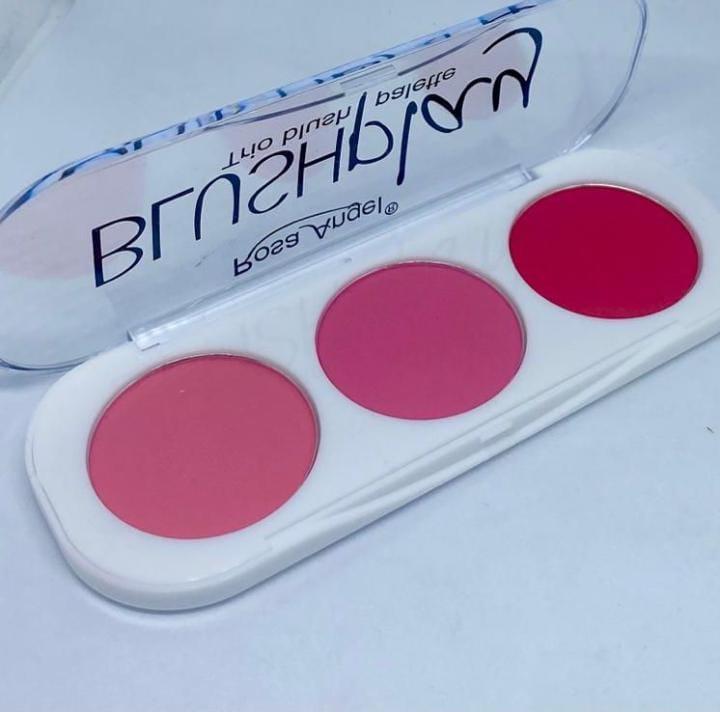 Matte Blush On Kit 3 Shades Long Lasting - Image 2