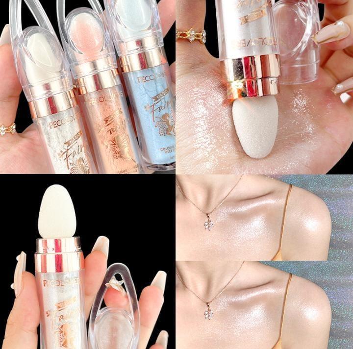 Premium Quality Sponge Highlighter with 6 Shades