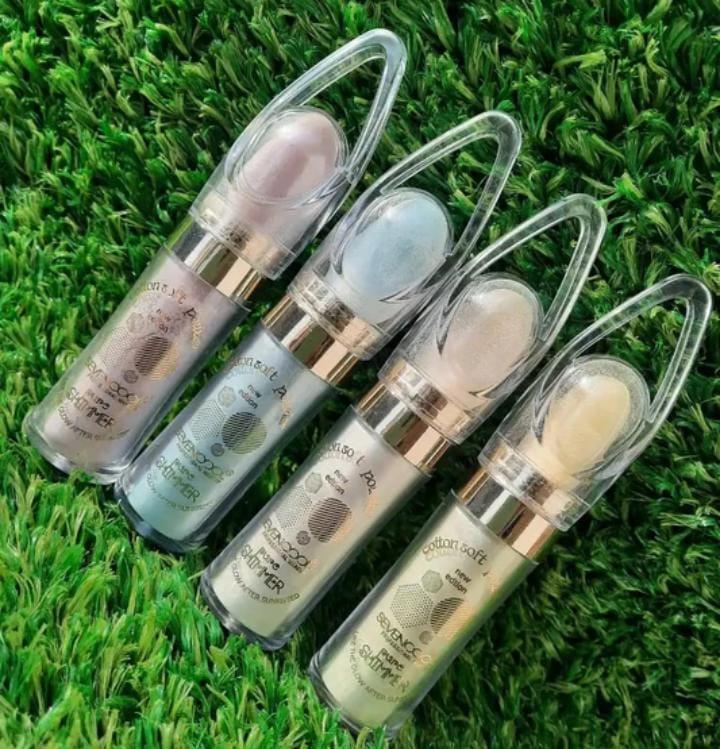 Premium Quality Sponge Highlighter with 6 Shades - Image 3