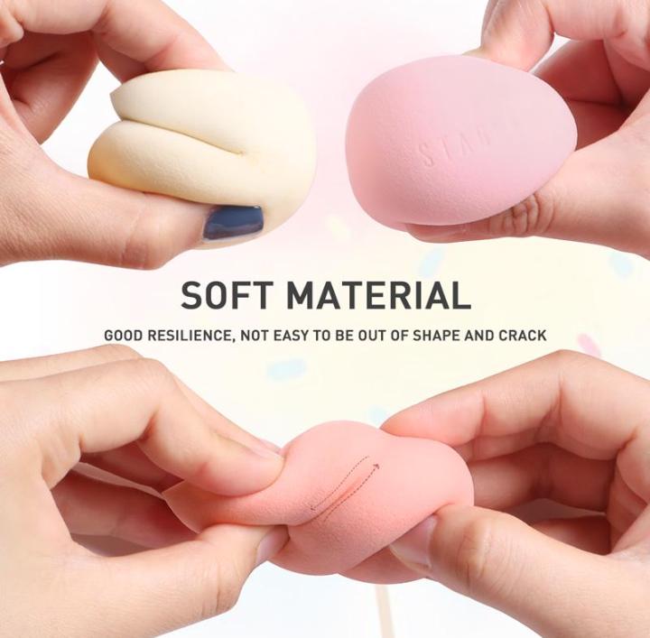Acrylic Beauty Blenders Multicolor Reusable Smooth - Image 2