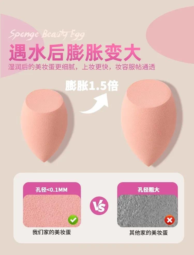 Acrylic Beauty Blenders Multicolor Reusable Smooth - Image 5