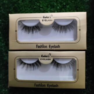 Fashion False Eyelashes Black Synthetic Lashes Pack of 2