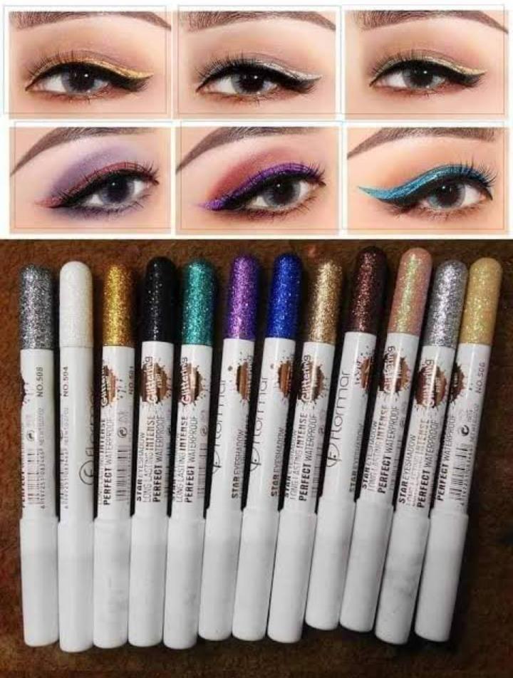 Glitter Eye Pencils for Pakistani Brides & Partygoers - Image 2