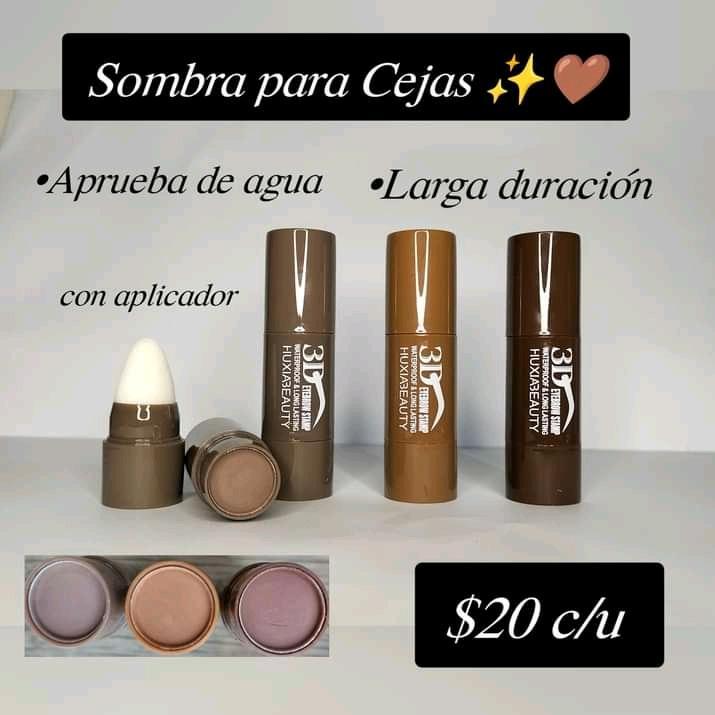 3D Eyebrow Stamp Waterproof Long Lasting Powder - Image 2