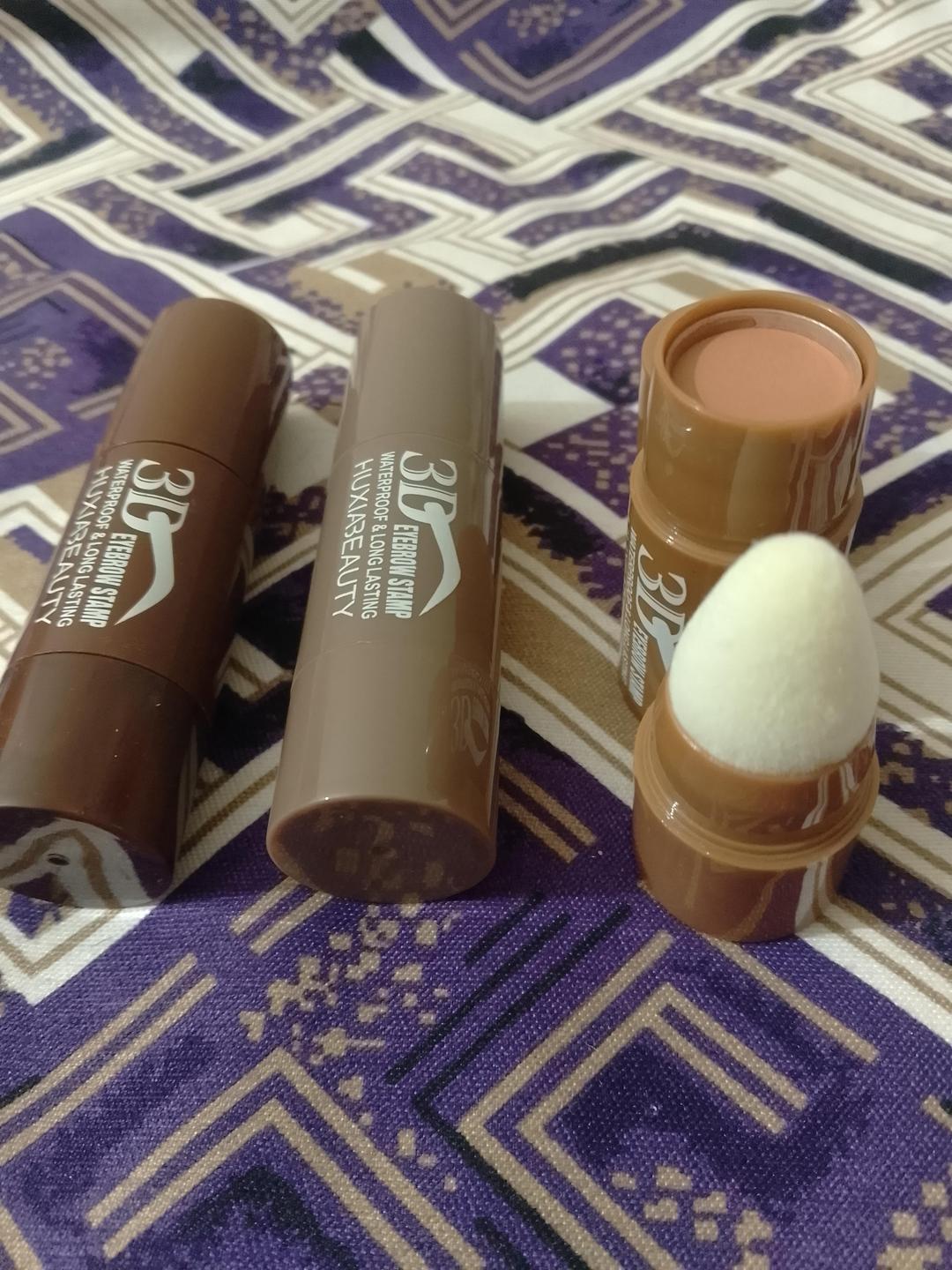 3D Eyebrow Stamp Waterproof Long Lasting Powder - Image 4