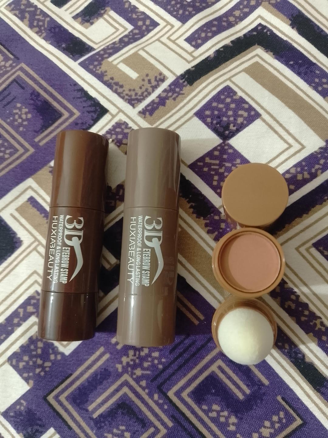 3D Eyebrow Stamp Waterproof Long Lasting Powder - Image 5