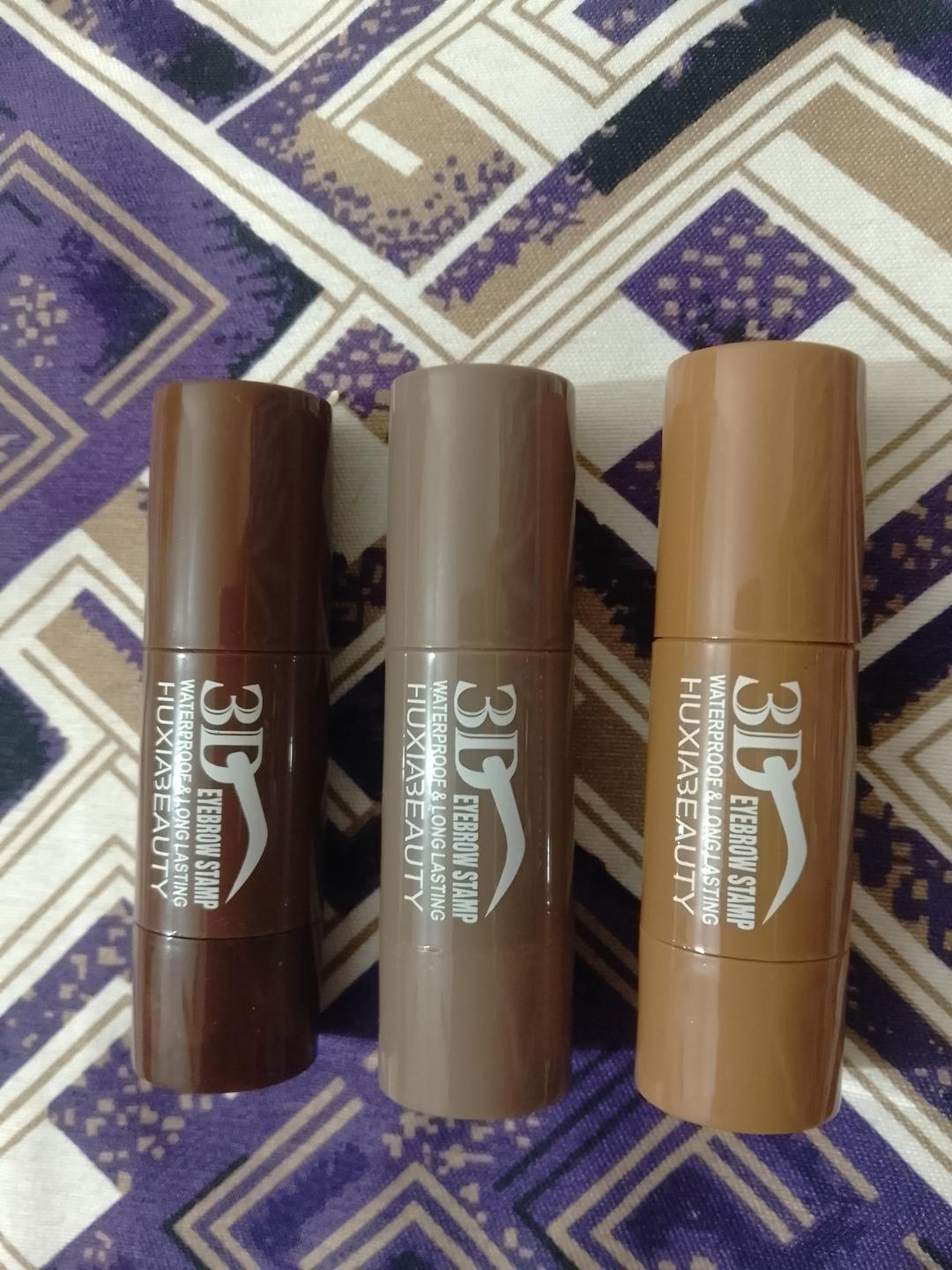 3D Eyebrow Stamp Waterproof Long Lasting Powder - Image 7