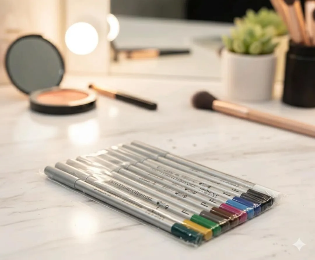 6 Color Eyeshadow Pencil Set for Eid & Weddings - Image 5