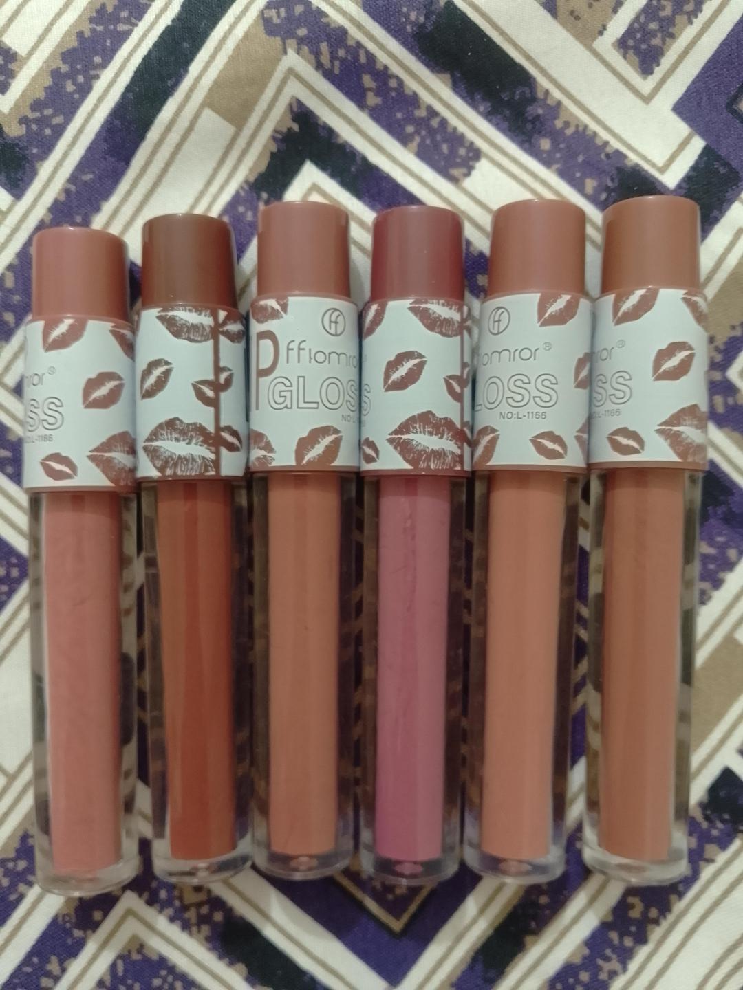 Nude Lip Gloss Pack of 2 Long Lasting Hydrating - Image 5