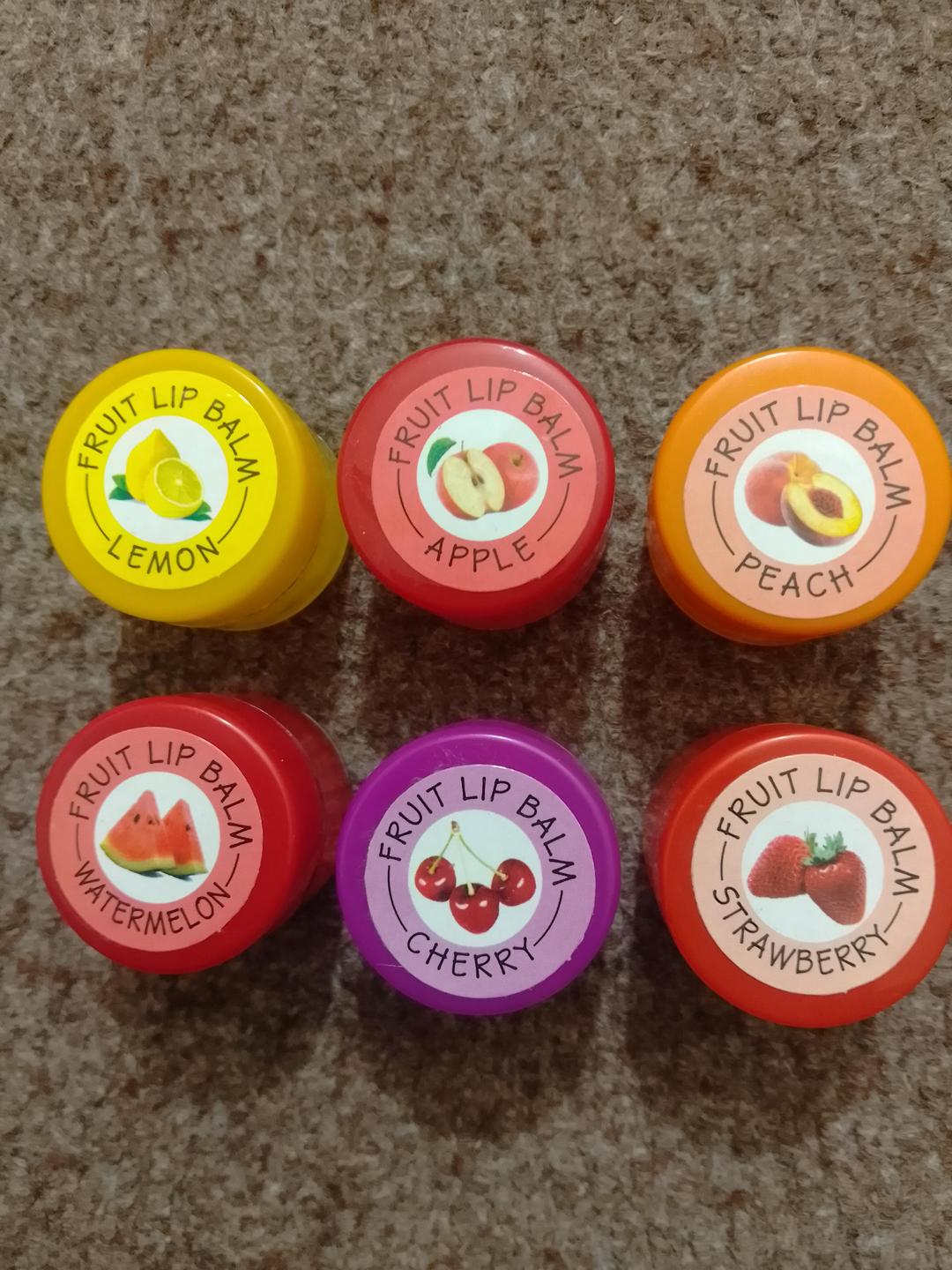 Glossy Lip Balm Set 6 Flavors Moisturizing - Image 2