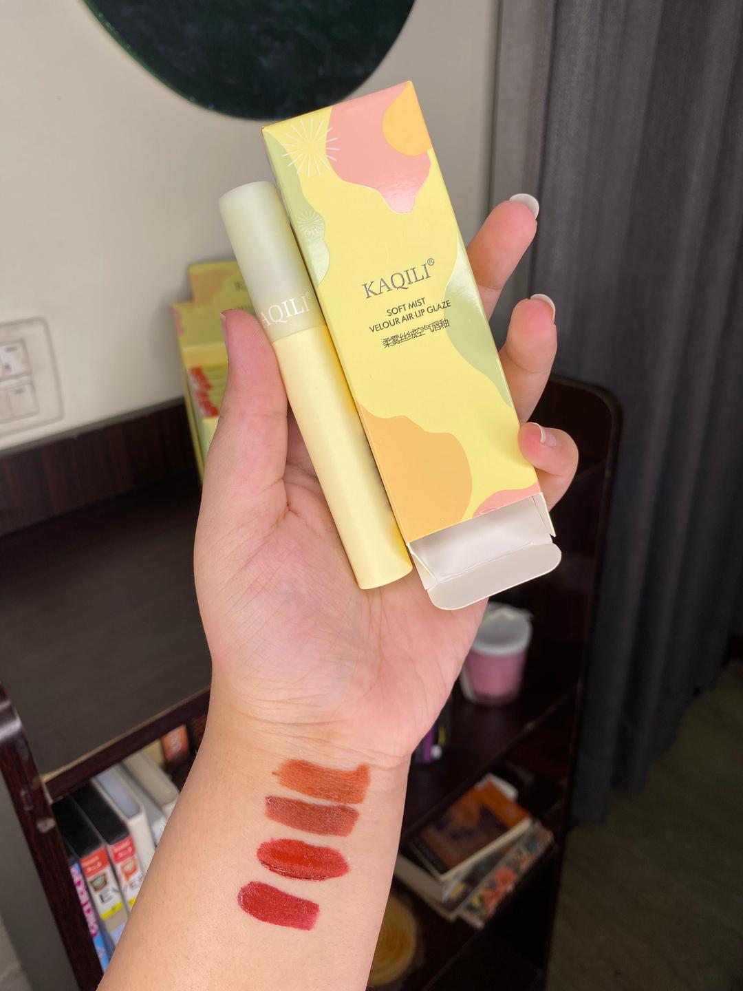 Kaqili Velvet Lip Gloss - 4 Shades, Long Lasting, Pakistani Makeup