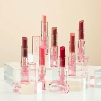 Korean Velvet Glossy Jelly Lipstick Set 2 Shades