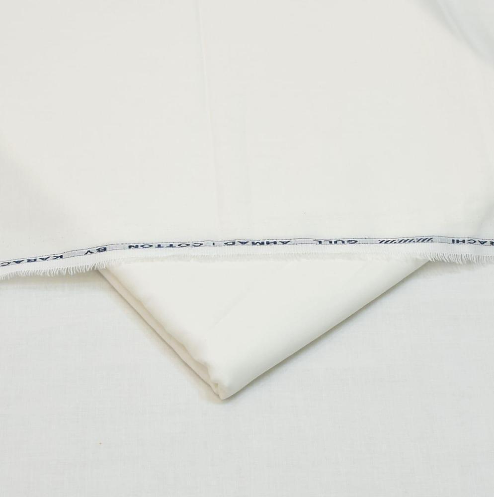 Gul-Ahmed Men's Cotton Suit Off-White 8-Button - Image 2