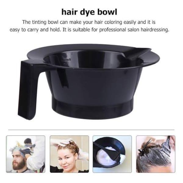 4-in-1 Hair Coloring Set ABS Plastic Dye Bowls Brush Band - Image 2