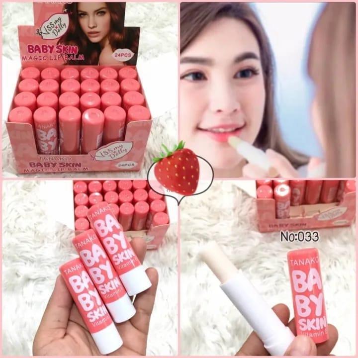 Nude Pink Lip Balm 3 Pcs Hydrating Moisturizing