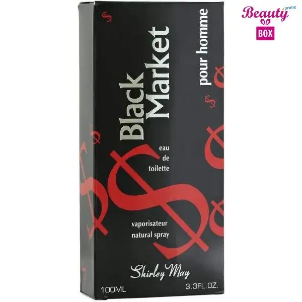 Shirley May Black Market Eau de Toilette 100ml for Men - Image 2