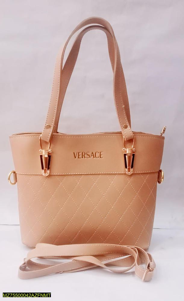 Women's PU Leather Shoulder Bag 15x11" Plain