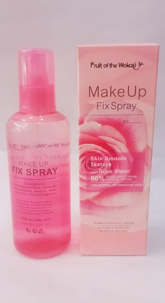 Makeup Fix Spray 96% Natural Rose Water Long Lasting - Image 3