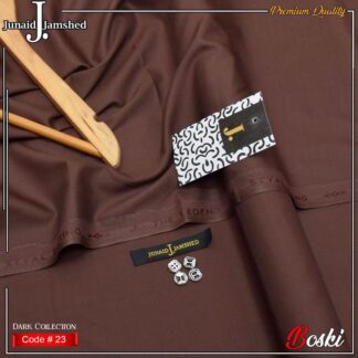 Wash & Wear Plain Brown Suit for Men Summer
