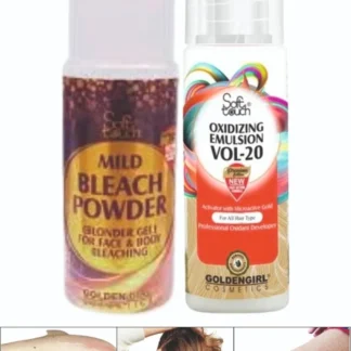 Bleach Powder Mild And Oxidizing Emulsion 20 Vol - Pack Of 2