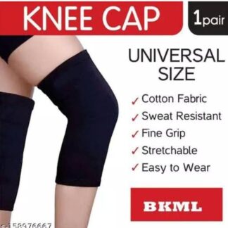 Unisex Cotton Knee Warmers Multicolor Stretchable