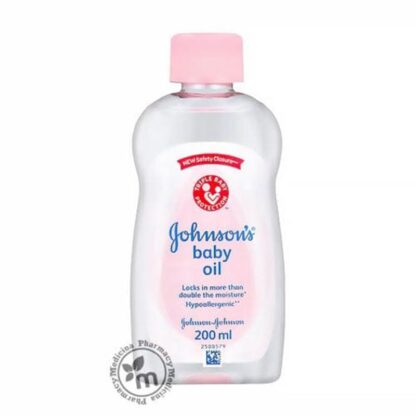 Johnson’s Baby Oil 200ml Pink