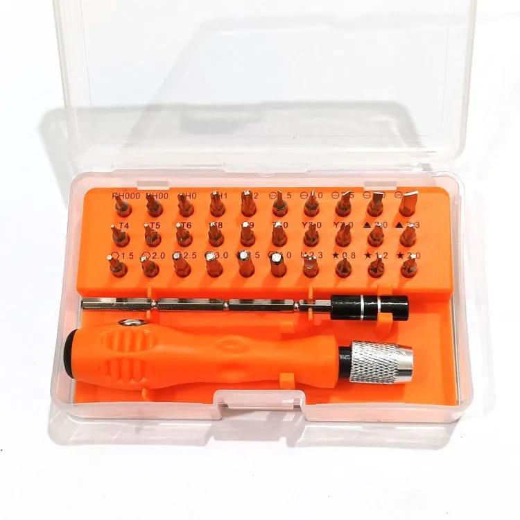 32 in 1 Magnetic Screwdriver Set Orange - Image 8