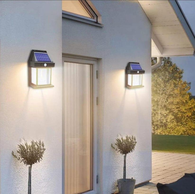 Solar Wall Lamp Split Black ABS Pakistan - Image 4
