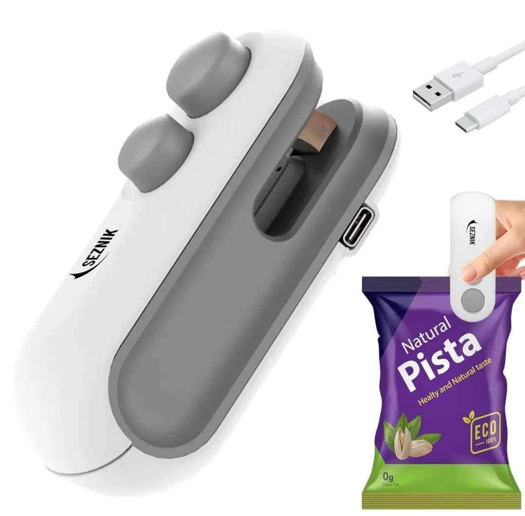 Modern Bag Sealing Machine with USB Cable for Fresh Food Storage
