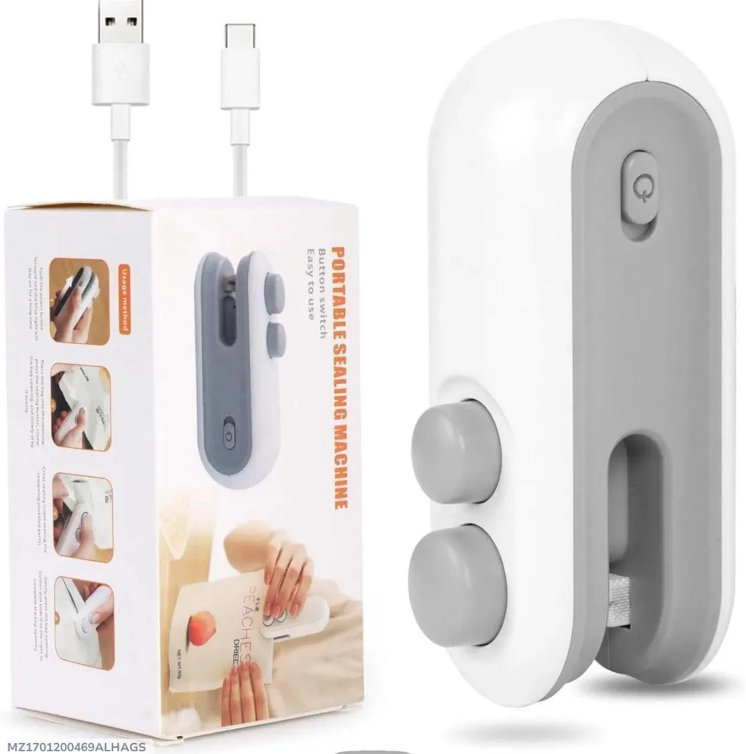 Modern Bag Sealing Machine with USB Cable for Fresh Food Storage - Image 3