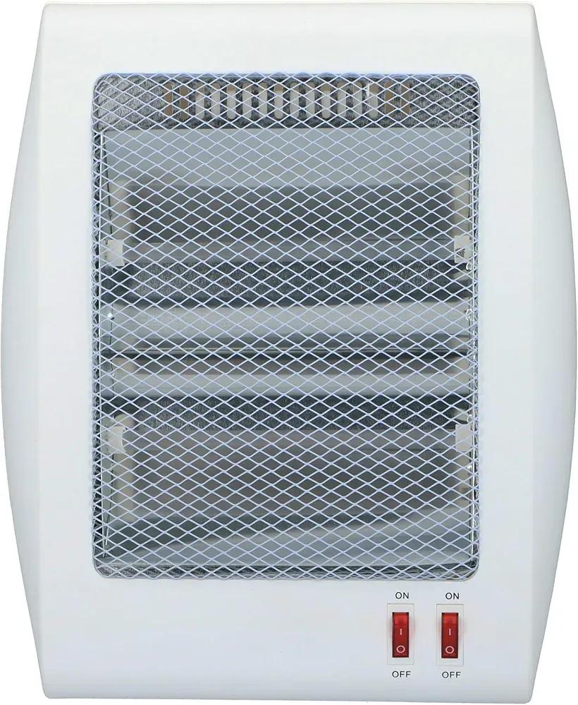 White Stainless Steel Electric Heater 3-Tier Compact - Image 2