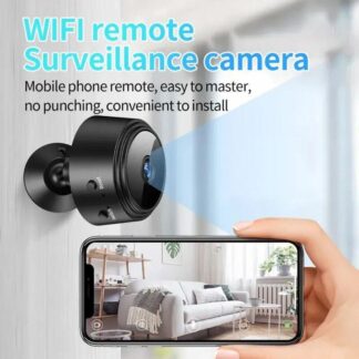 WiFi Remote Surveillance Camera Black ABS Plastic