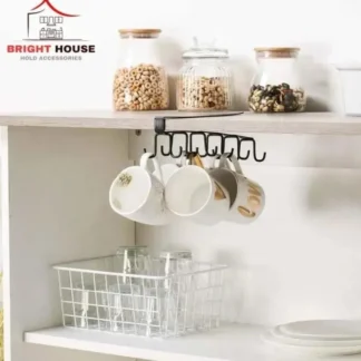 Kitchen Mug Stand Metal Non-Slip 1 Pc Compact
