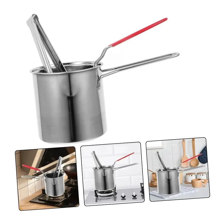 Stainless Steel Oil Filter Pot for Kitchen Use - Image 5