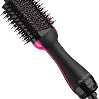 Stylish Black Pink Hair Dryer with Low Noise & Safe Heat