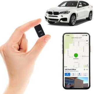 Premium GPS Tracker for Kids & Vehicles Black ABS