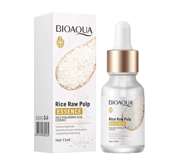 BIOAOUA Hyaluronic Acid Rice Raw Pulp Essence Face Serum 15ml 3