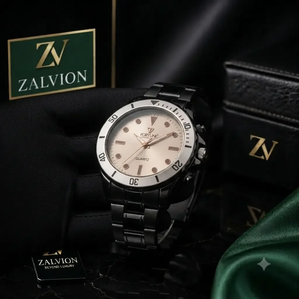 Fortune Limited edition watch( black + off White Dial) 2
