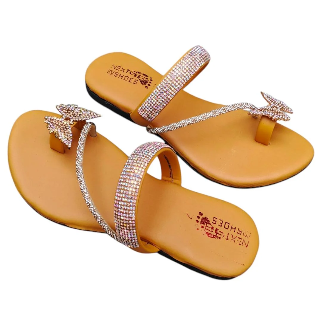 Modern Yellow Flats for Women 4