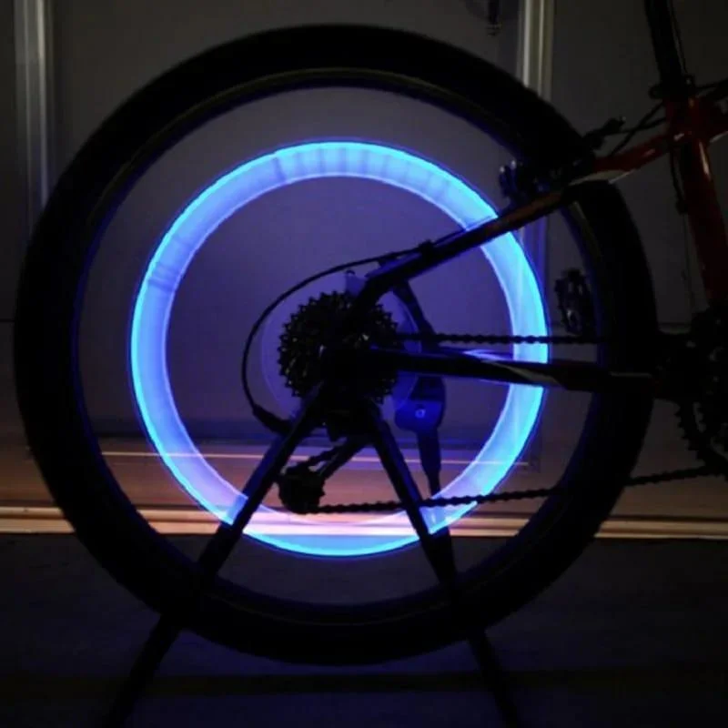 Stylish Bike Wheel Lights Blue Red Green Yellow 7