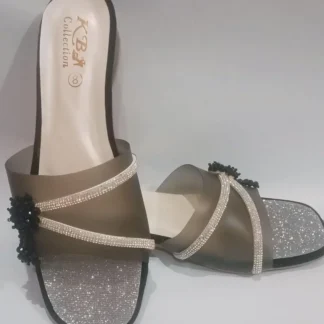 Stylish Rexine Flats - Black, Everyday Wear